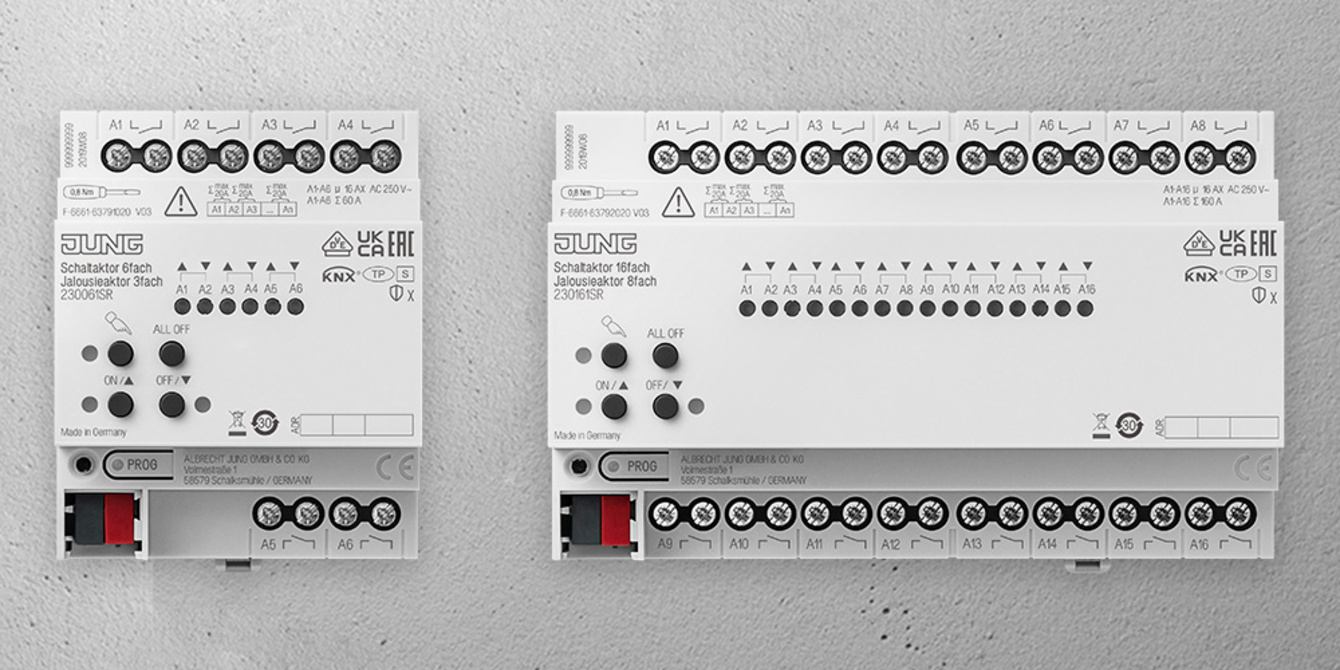 KNX Schalt- und Jalousieaktoren bei AG Elektrotechnik GmbH in Frammersbach