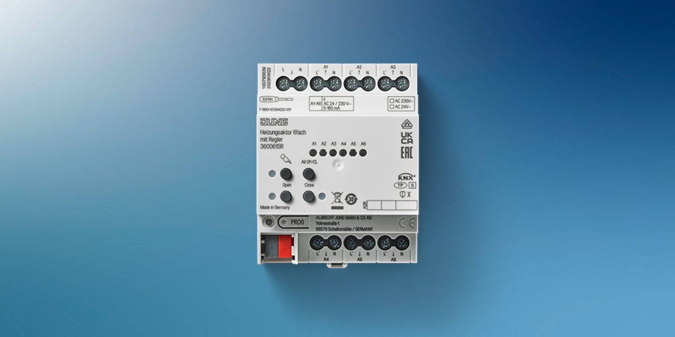 KNX Heizungsaktor 6-fach bei AG Elektrotechnik GmbH in Frammersbach