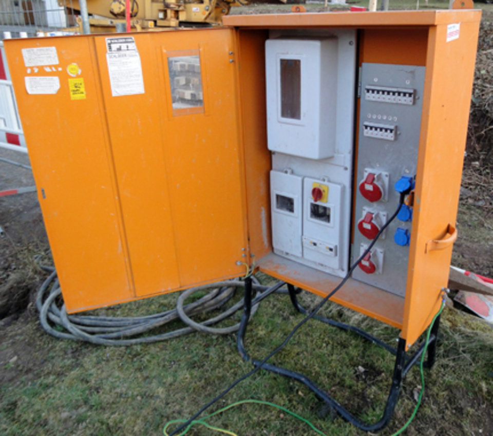 Baustromkasten bei AG Elektrotechnik GmbH in Frammersbach