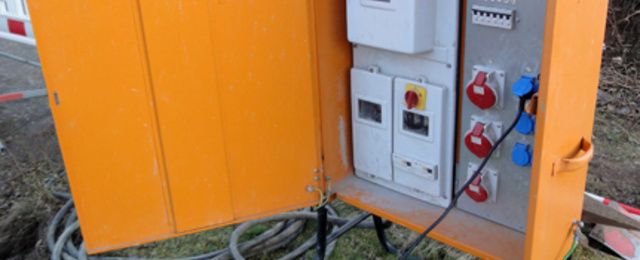 Baustrom bei AG Elektrotechnik GmbH in Frammersbach
