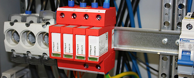Über­spannungs­schutz bei AG Elektrotechnik GmbH in Frammersbach